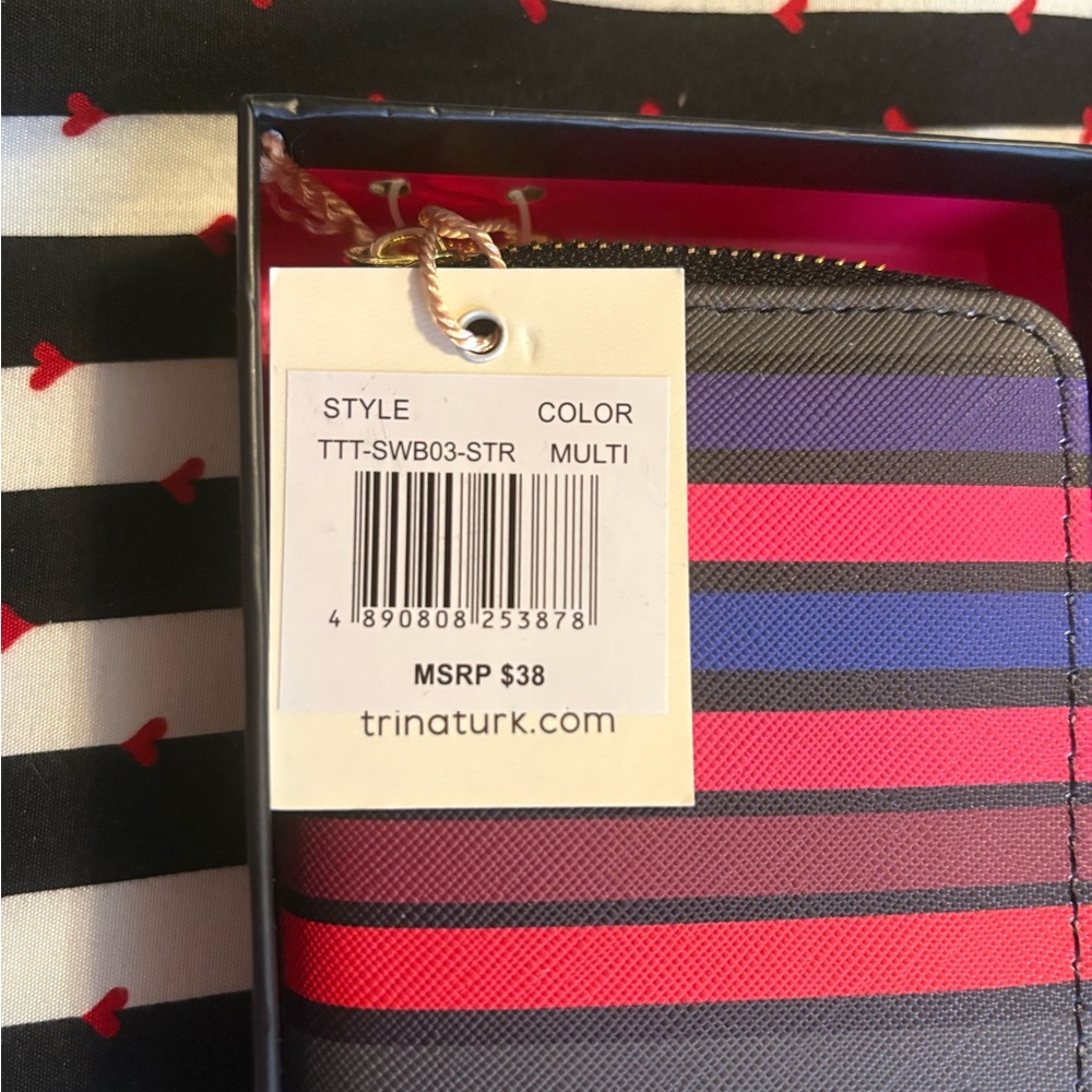 Trina Turk Multicolor Striped Wallet New with Tags!❤️ - Picture 6 of 8